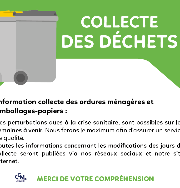 Information collecte des ordures ménagères et emballages-papiers