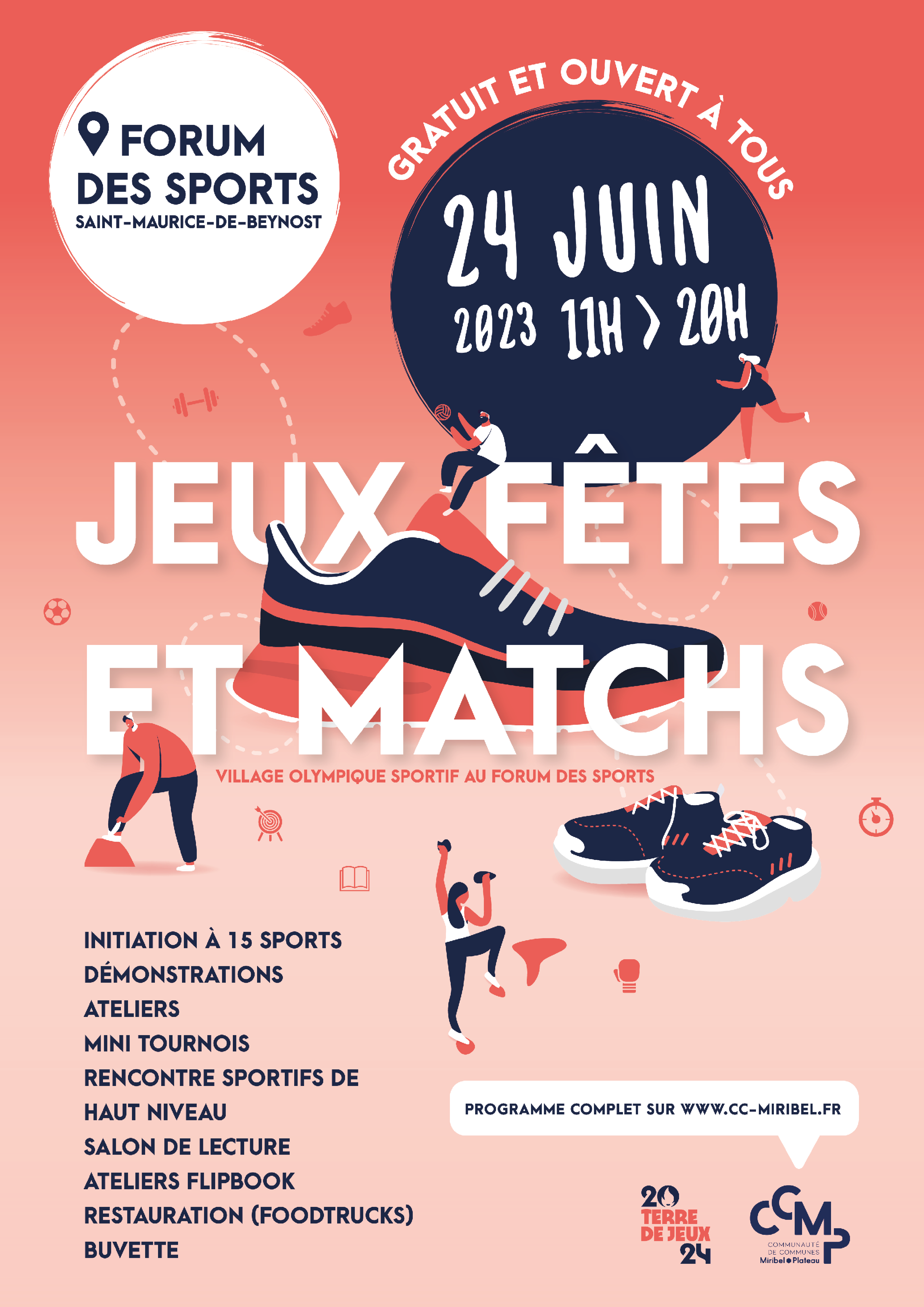 Jeux, Fêtes et Matchs - événement sportif - CCMP