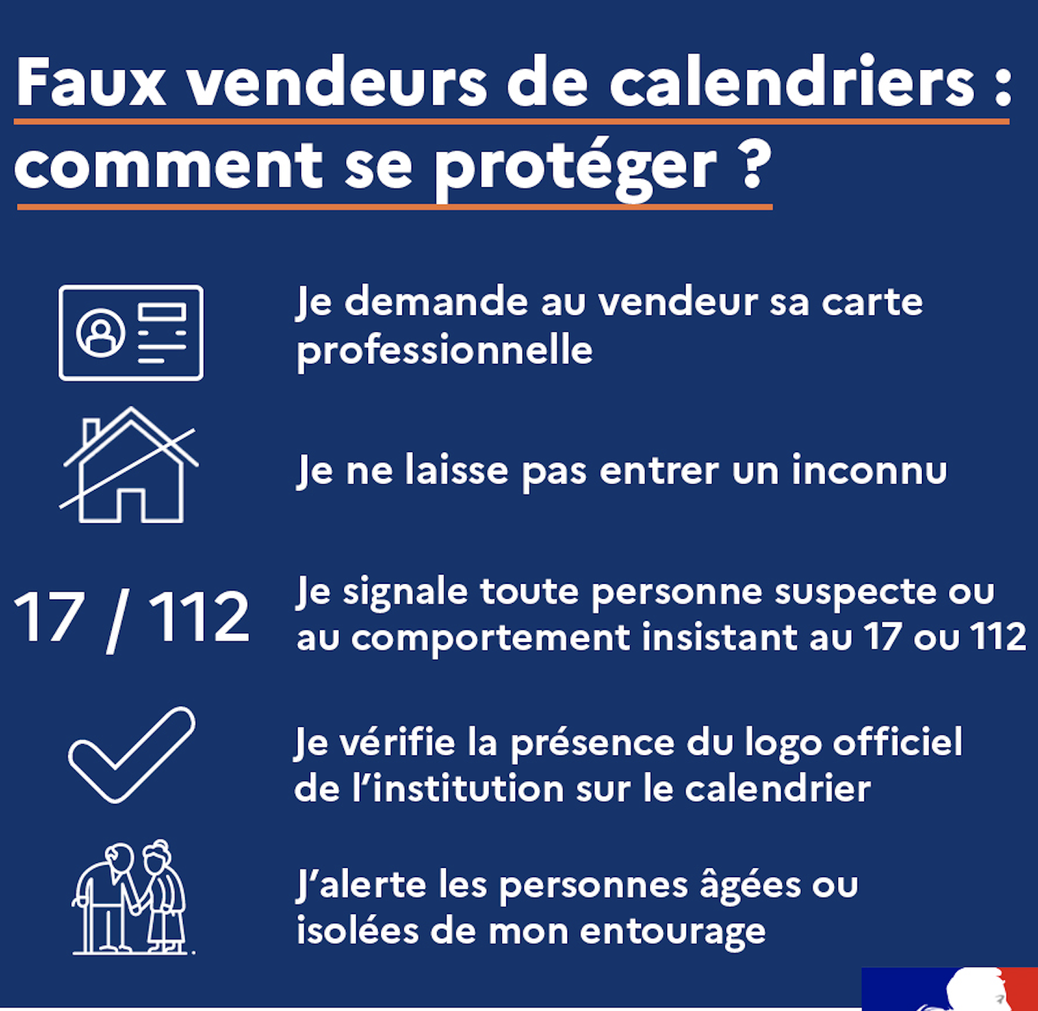 Arnaque vente de faux calendriers