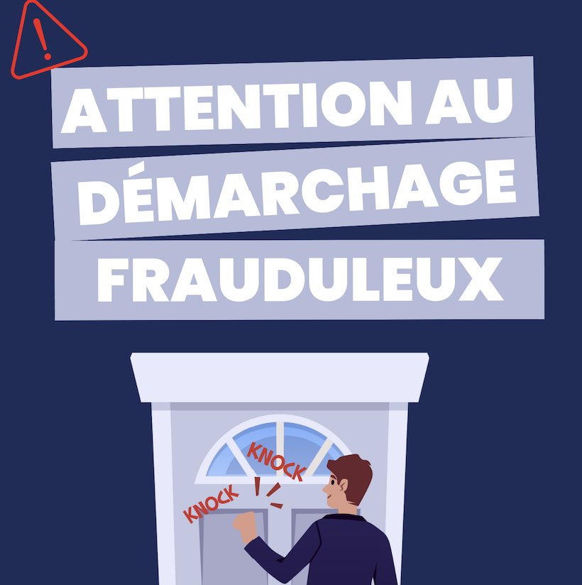 Démarchage à domicile : soyez vigilants !