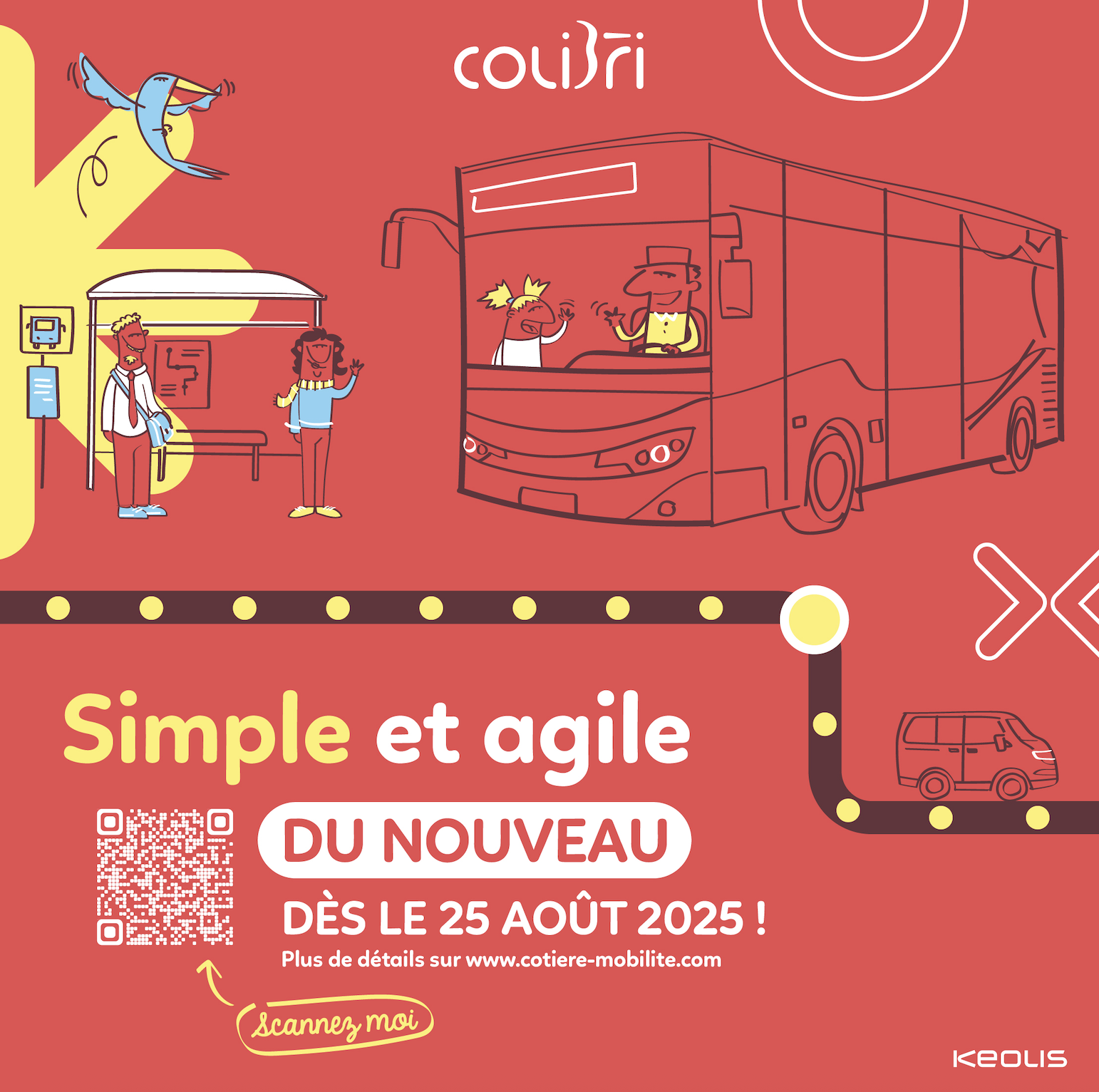 Le réseau Colibri évolue