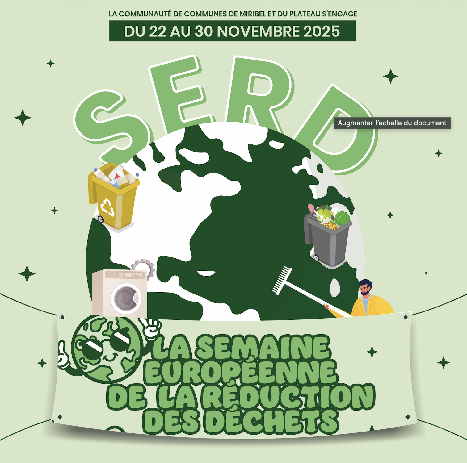 Semaine Européenne de la Réduction des Déchets (SERD)