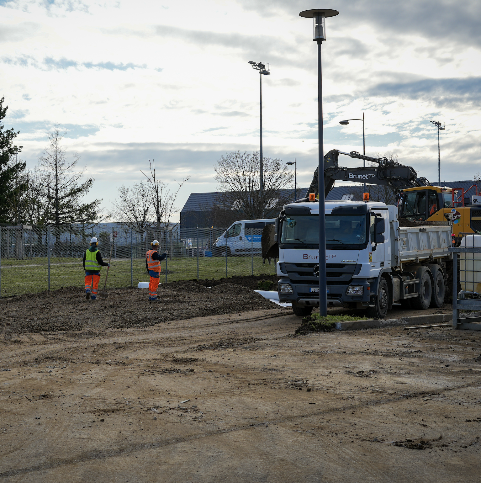Travaux du futur Cinéma de la Côtière : aménagements de voirie en cours