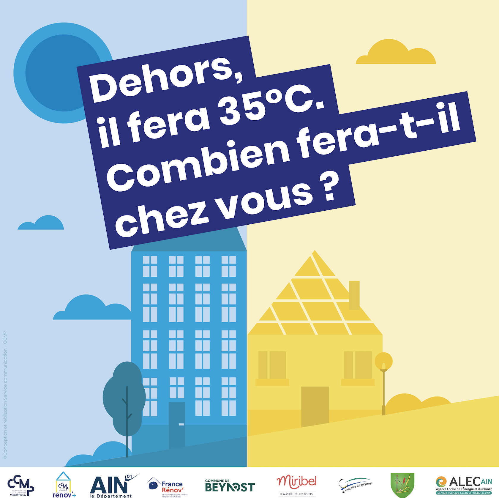Parlons confort d&rsquo;été et rénovation énergétique